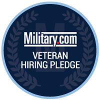 Military.com Hiring Pledge badge